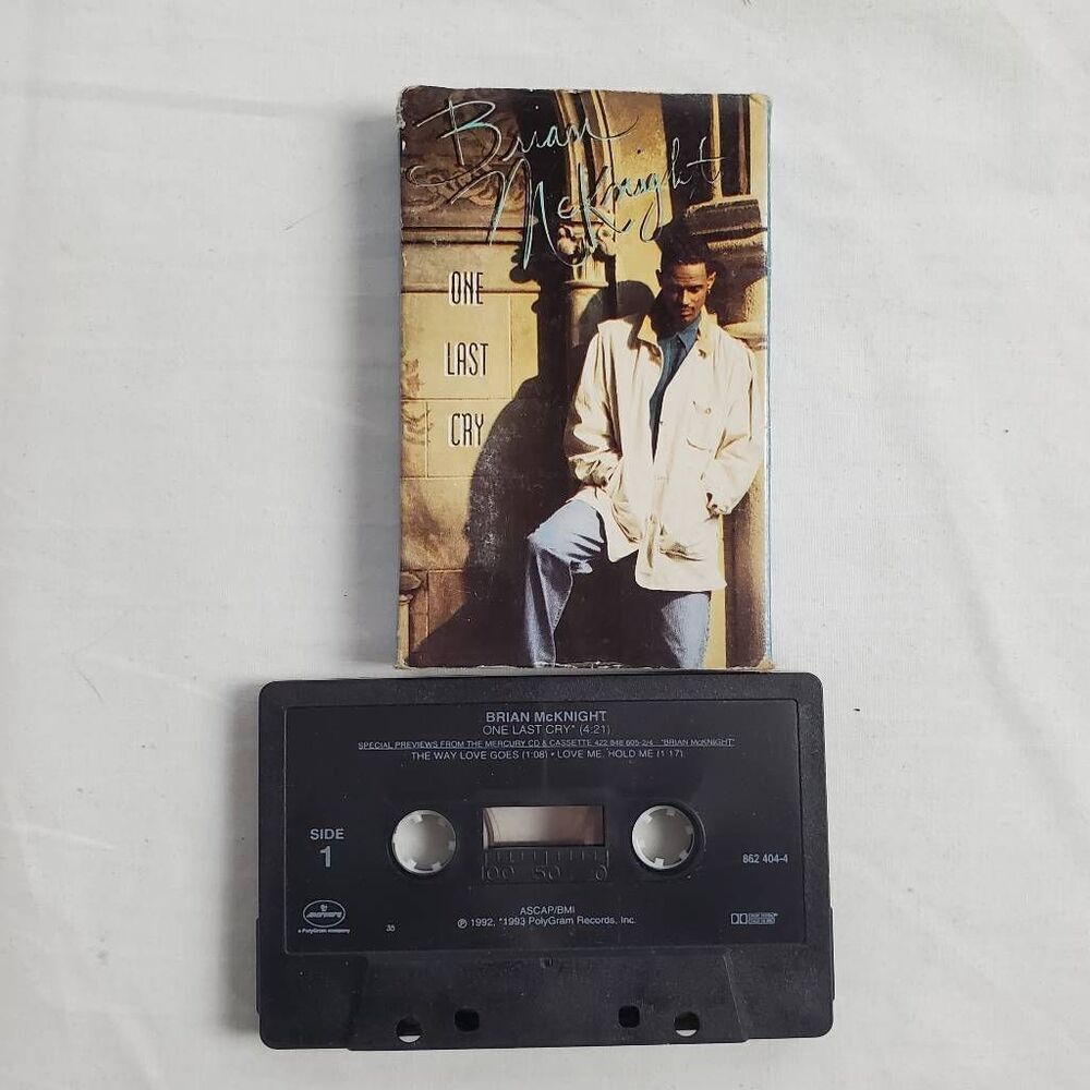 Brian McKnight – One Last Cry Cassette Single (1992)
